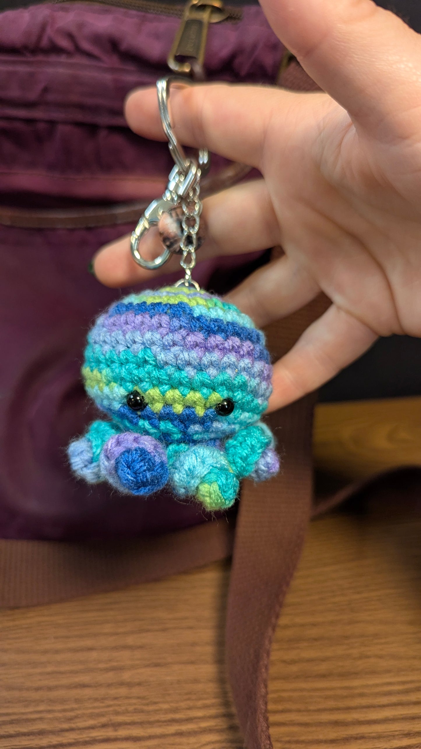 Mystic Octopus Bag Charm
