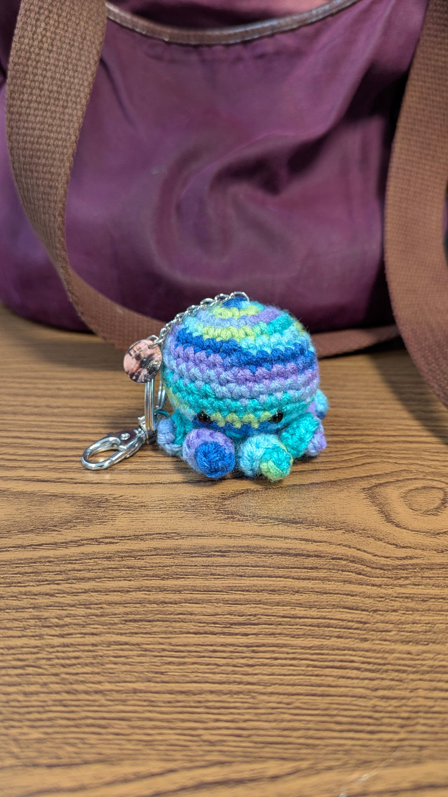 Mystic Octopus Bag Charm