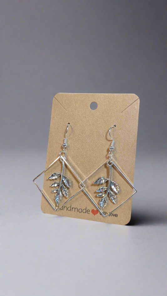 Dainty Leaf Earrings