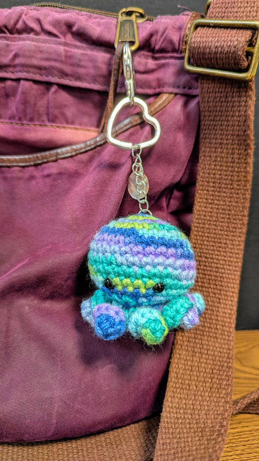 Mystic Octopus Bag Charm
