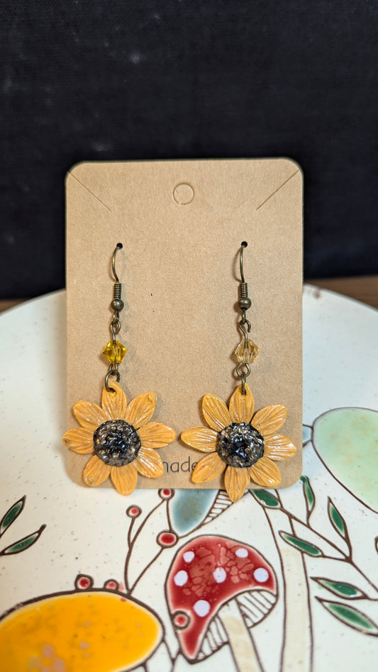 Sunflower Earrings